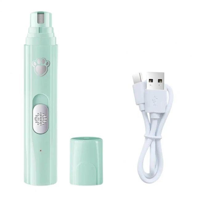 Aparador de Unhas Sem Fio e Silencioso para Pets, Ideal para Gatos e Cachorros