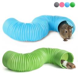 Túnel Telescópico para Pequenos Animais de Estimação, Pipeline para Hamster, Cobaia, Ouriço, Totoro, Produto Ferret, Brinquedos Rat, Tubo Stretch, Diversão, 100cm - Image 1