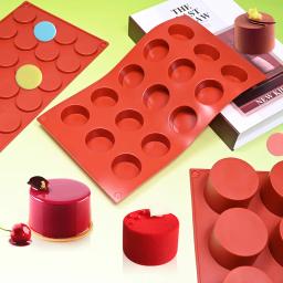 Molde De Silicone Em Forma De Cilindro, Molde De Sabão, Chocolate, Biscoito Coberto, DIY, Geléia, Pudim, Doces, Bolo de Cozinha, Panela - Image 4