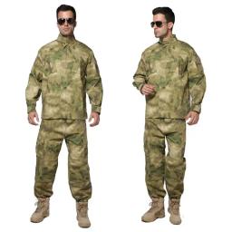 Masculino Tático FG Atacs Preto Uniforme, Camisa e Calças, CP Multicam, Terno de Camuflagem, Airsoft Gear - Image 2