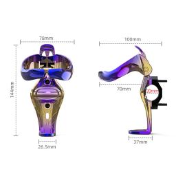 Suporte para garrafa de água dobrável, montagem do guidão da bicicleta da motocicleta, suporte universal do copo do ciclismo - Image 6