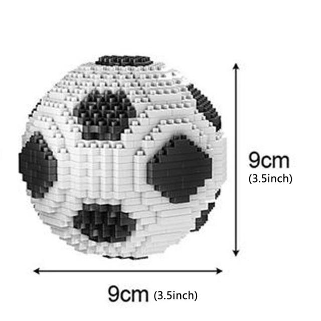 Conjunto Criativo de Blocos de Construção de Futebol e Basquete - O Presente Perfeito para Fãs de Esportes
