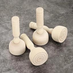 Conjunto De Selo De Argila De Madeira, Ferramenta De Cerâmica, Selo De Massa De Jogo De Madeira, Blocos De Impressão, Padrões Mistos, Textura, Grave Selos, Artesanato De Cerâmica DIY - Image 4