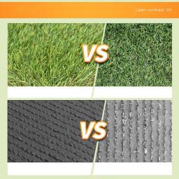 Grande Dog Grass Patch Potty, Tapete lavável para treinamento de animais de estimação, Fácil de limpar, Puppy Pee Pad, Perfeito Indoor e Outdoor - Image 3