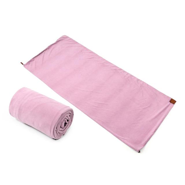 Saco de Dormir Ultra-Leve em Fleece Polar para Acampamento ao Ar Livre - Quente, Portátil e Ideal para Viagens 180cm x 80cm