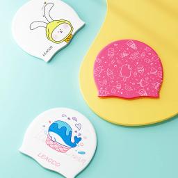Boné infantil de natação silicone de alta elasticidade, cartoon profissional impressão, vários estilos bonitos, macio e impermeável, novo - Image 4