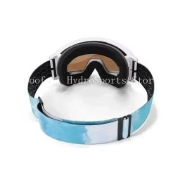 Óculos de esqui polarizados antiembaçantes aquecidos eletricamente, lente gradiente magnética intercambiável, para esportes de inverno, snowboard - Image 6