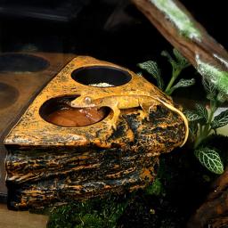 Répteis Magnéticos e Anfíbios Alimentando Ledge, Comida Pendurada, Prato de Água, Tigela de Alimentação para Gecko, Lagartos, Árvore, Rãs, Camaleões - Image 1