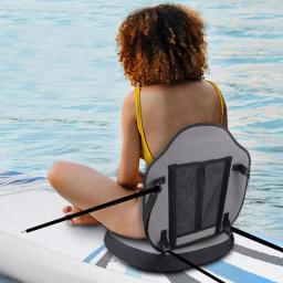 Assentos de caiaque com apoio traseiro Assento Paddleboard impermeável com encosto, Confortável assento Oxford - Image 3
