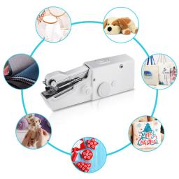 Handheld Mini Máquina De Costura Portátil, Ferramenta De Reparação Rápida Doméstica Elétrica, Artesanato, Casa E Uso De Viagens - Image 2