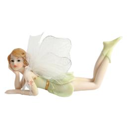 Resina Flor Estátuas De Fadas Art Ornament Miniature Fadas Estatueta Artesanato Holiday Gift Home Decor para Jardim Pátio - Image 5
