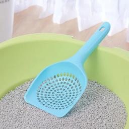 Pá De Lixo De Gato Grosso Durável, Cat Scoop Waste Tray, Ferramenta De Limpeza De Plástico Pet, Colheres De Limpador De Areia - Image 1