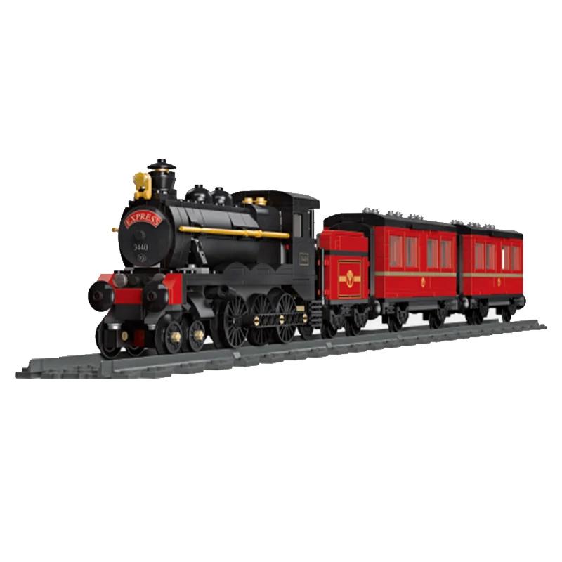 59002 789 peças de blocos de construção de trem a vapor de tijolo GWR/kit de modelo de trem ferroviário/brinquedos educativos infantis presentes - Image 1