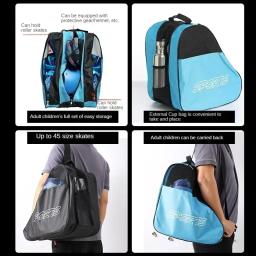 Saco de esqui respirável patins armazenamento bolsas patins saco titular rolo patins velocidade saco adulto esportes sacos de esqui - Image 5