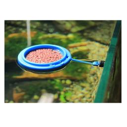 Alimentador de pesca anel para aquário acessórios do tanque de peixes alimentos flocos mini equipamento ferramentas suprimentos água koi tropical guppy tetra - Image 2