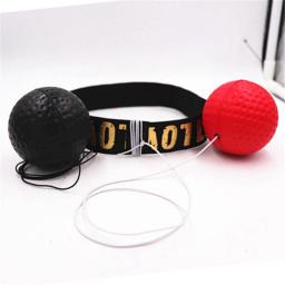 Bola do treinamento da velocidade do boxer, headband ajustável para perfurar, boxer, boxer, esportes, aptidão, gym - Image 1