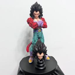 Dragon Ball Figura Super Saiyan 4 Vegeta Figura Ssj4 Vegeta Figuras de ação Goku Pvc Estátua Coleção Modelo Brinquedos Presentes - Image 2