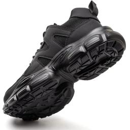 Novos sapatos de segurança femininos anti-esmagamento anti-punctura sapatos de trabalho respirável leve tênis de trabalho indestrutíveis sapatos femininos botas - Image 2