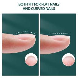 Nailpop instantâneo apex dicas de unhas pro grau grosso unhas falsas salão qualidade extensões acrílicas durável diy suprimentos para unhas 140/150 pçs - Image 4