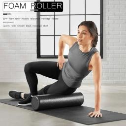 1/2 pçs epp yoga pilates rolo de espuma 30/45cm equipamentos fitness rolo massagem corpo exercício treinamento ginásio volta rolo - Image 4