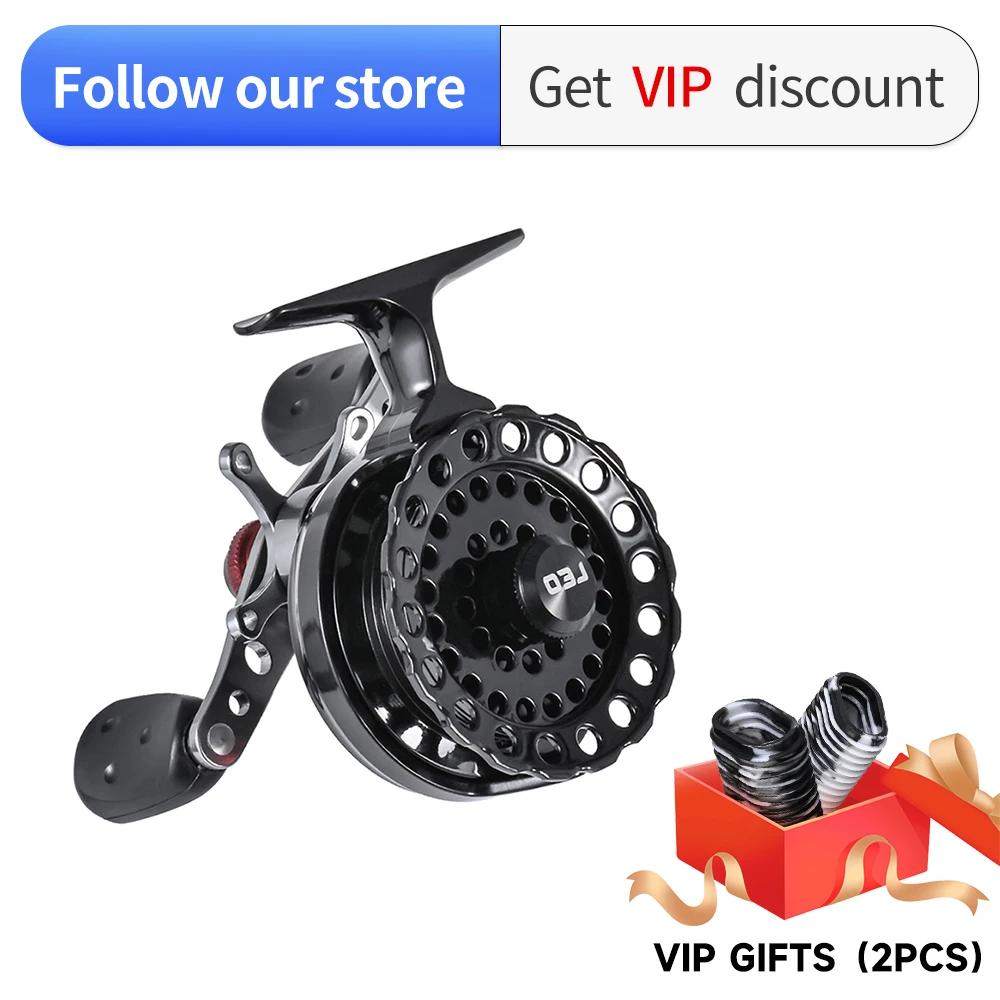 LEOFISHING-Inverno Spinning e Ice Fishing Lure Reels, Bobina Goods, Varas De Pesca Profissional, Acessórios De Pesca, 4 + 1BB, 2.6:1 - Image 1