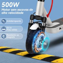 TRAILFORGE Scooter elétrica 500W 10.4Ah 35KM/h Alcance 40KM Adultos ecrianças patinete elétrico - Image 5