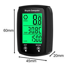 Computador de bicicleta impermeável, gps, velocímetro, odômetro, universal, para ciclismo, mtb, acessórios de bicicleta - Image 4