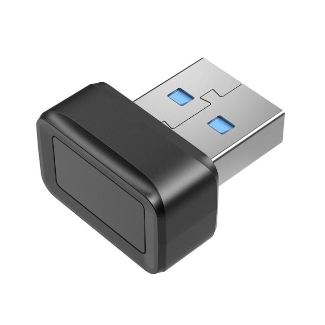 Leitor Biométrico de Impressão Digital Portátil USB com Tecnologia U2F e Anti-Spoofing para PC e Laptop