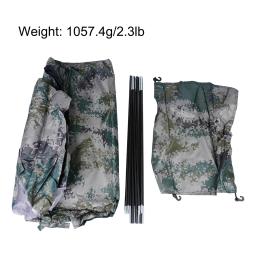 1 × barraca de acampamento portátil ultraleve, barraca de jardim para uma ou duas pessoas com revestimento anti-UV, zíper bidirecional, caminhadas, pesca, viagens - Image 5