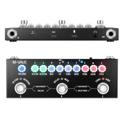 Pedal de efeitos de baixo para guitarra M-VAVE Blackbox, Tank-g, Tank-b, IRbox, MINI-UNIVERSE, Elemental, Cube Baby, Baby Bass, Baby AC - Image 6