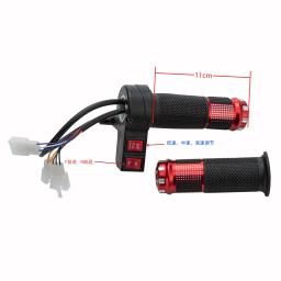 Acelerador de bicicleta elétrica com controlador de 3 velocidades e frente reversa, triciclo Ebike Scooter, 24V, 36 V, 48V, 64V, 72V - Image 6