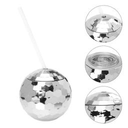 Único Disco Ball Copos para Boate e Bar Party, Copo Flash Cocktail, Lanterna Palha, Copo de vinho, Xarope, Garrafa de chá - Image 1