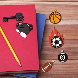 Estêncil em relevo para esportes cartão temático, corte de cartão morre, badminton, tênis, futebol, voleibol, basquete, gravação - Image 3