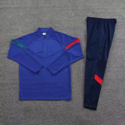 Conjunto esportivo americano para homens e crianças, jaqueta de futebol, roupas de treinamento, kit de camisas, tops e calças, meninos e meninas - Image 4