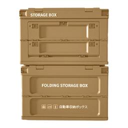 Outdoor Camping Folding Storage Box, Caixa de comida do carro, Travel Storage Bag, Camping Equipment, Tableware Storage - Image 5