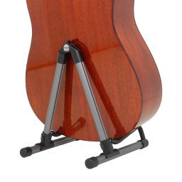 Dobrável Alumínio Alloy Guitar Stand, A-Frame Floor, Professional Stand, Alloy Bracket, Guitar Parts e Acessórios - Image 5