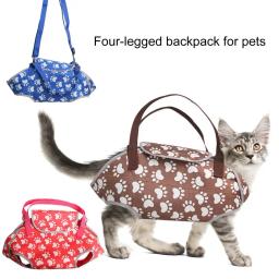 Pet Carrier Bag com cinta ajustável Fastener Tape, Travel Sling Bag, Kitten Cat, Viagem, Suprimentos, Cute Prints - Image 2