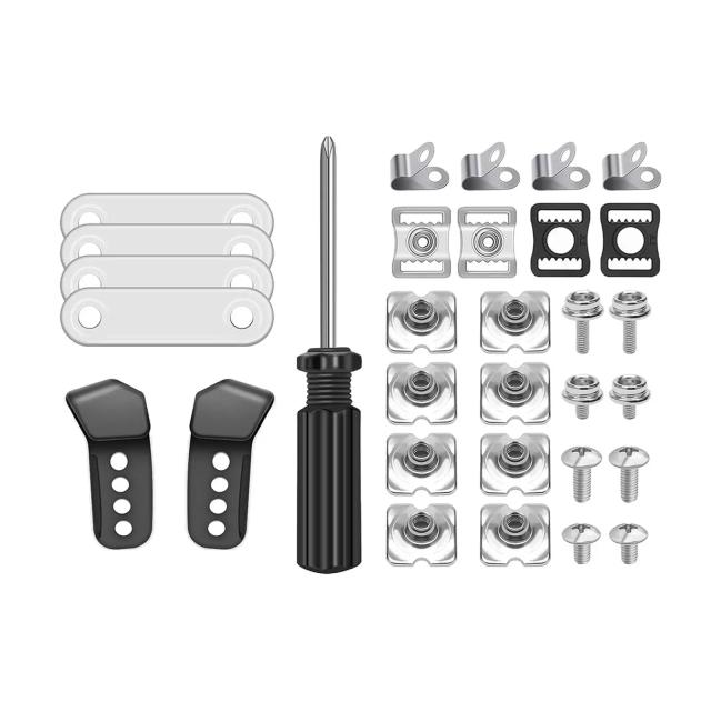 Kit de Reparação para Capacete de Hóquei com Peças de Reposição e Adaptador de Cinta para Adultos e Jovens