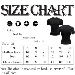 Camisas de compressão personalizadas com seu próprio logotipo para homens, camiseta esportiva, impressa, personalizada, corrida, treino, academia, secagem rápida, 2021 - Image 6