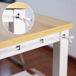 Plástico Fio Bundle Titular, Cable Tie Mount Base, Tipo Saddle, Mount Parafusos, Carregamento USB, Data Line Winder, Fixação Wire, 50pcs - Image 3