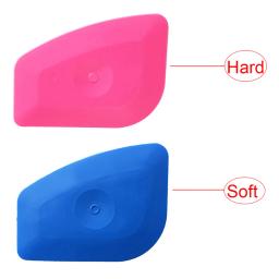Mini Pink Rodo Vinyl Wrap Tools, Polygon Edge Plug Corner Trimming, Raspador de janela do carro, Ferramenta de filme automotivo, A57, 5pcs - Image 5