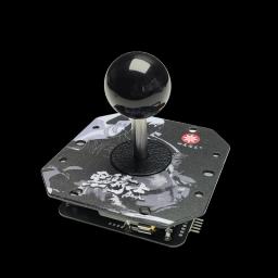 Preto cavaleiro arcade joystick para arcade, acessórios do jogo, diy, diy - Image 5