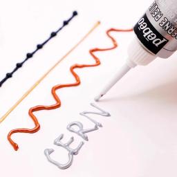 1pc bebeo pintura acrílica alívio textura pigmento diy 20ml gancho linha ferramenta estilo caneta pintura arte suprimentos para artista - Image 4