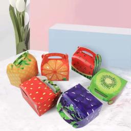 Frutas tema doces caixas para festa de verão, caixas de presente para festa de aniversário, baby shower decoração suprimentos - Image 5