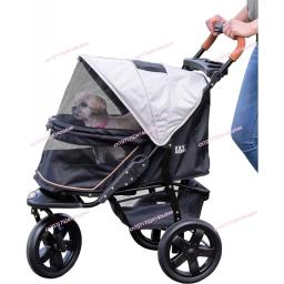 Pet Gear Carrinho de estimação AT3 sem zíper para gatos/cachorros, entrada sem zíper, fácil dobra com uma mão, pneus de corrida, forro removível, suporte de copo - Image 1