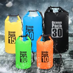 Tomshoo 10L - 30L Saco Seco Impermeável Ao Ar Livre Mochila Saco de Água Flutuante Rolo Superior para a Canoagem Rafting Canoagem Rio Trekking - Image 6