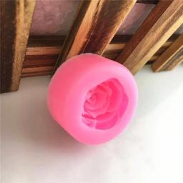 Molde de silicone 3d em forma de rosa, flor, flor, para bolo, fondant, sabão, cupcake, doces, chocolate, geléia, decoração, ferramenta de cozimento - Image 4