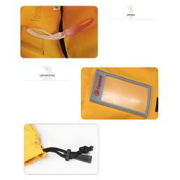 Saco de armazenamento de corda de rocha Equipamento de escalada de rocha e árvore Material impermeável Material impermeável, Arborist Gear - Image 4