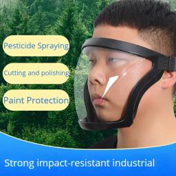 Anti-Fog Protection Face Mask, Dust and Splash Mask, Adequado para Sports Riding, Grinding, Weeding, Mowing Protection, Riding - Image 5