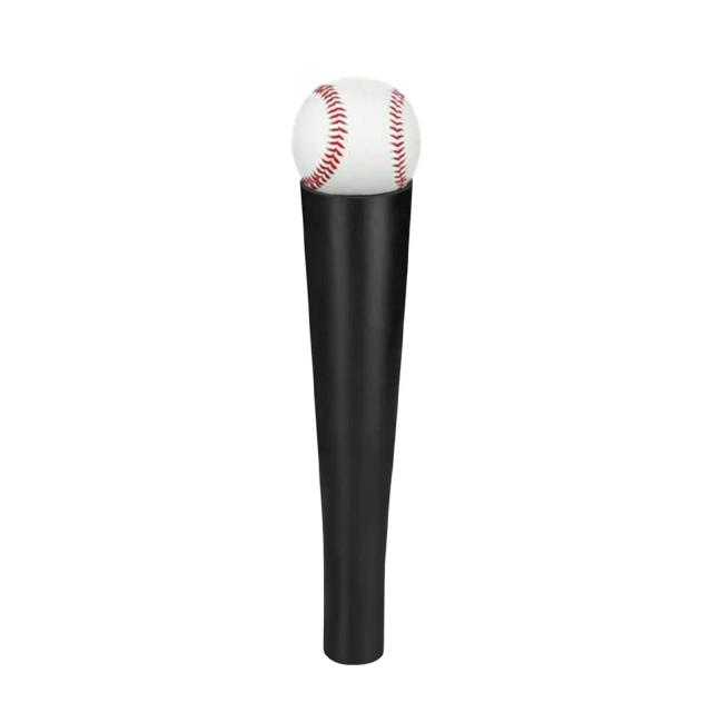 Treinador Portátil de Rebatida de Beisebol com Suporte de Borracha e Suporte para Softball - Equipamento de Treinamento ao Ar Livre, 1 Unidade